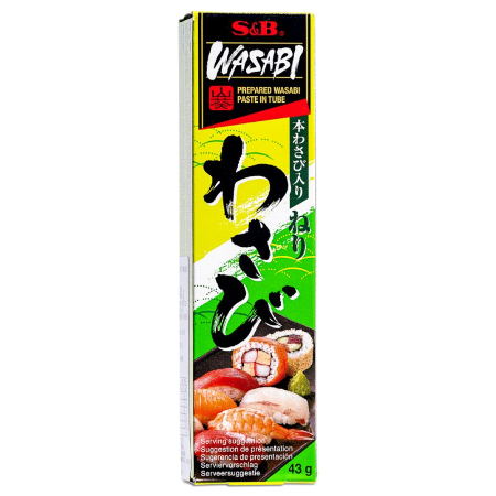 S&B Wasabi Paste 43g