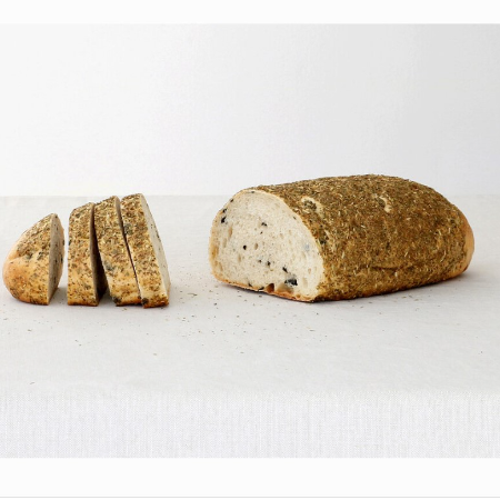 Sodt Unsliced Olive Bread 600g