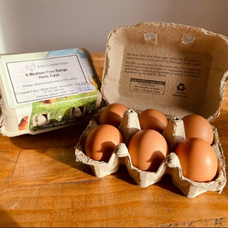 Medium Free Range Eggs 