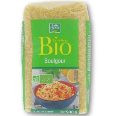 Belle France Organic Bulgour Wheat 500g