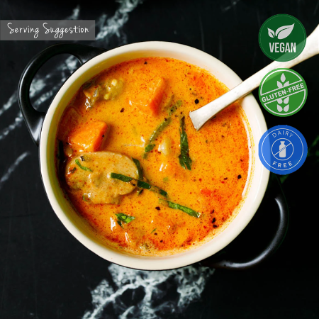 LGM Gourmet - Vegan Thaï Red Curry with Chinese Black Mushroom (220g)