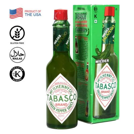 McIlhenny Tabasco Sauce Green 60ml