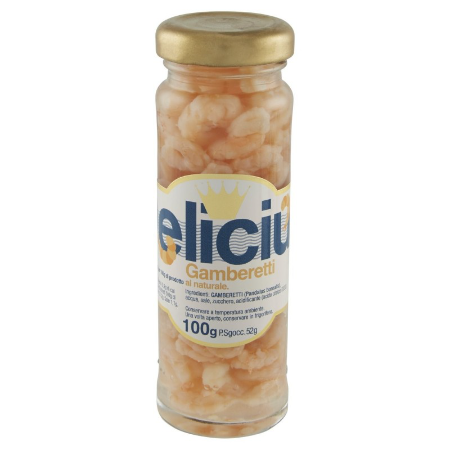 Delicius Shrimps in Brine 100g