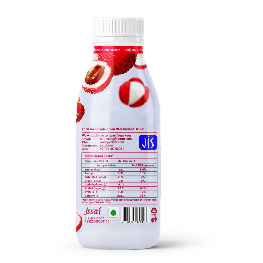 Lychee Probiotic Lassi