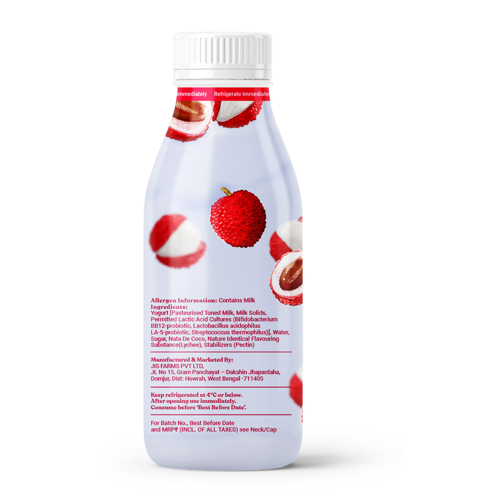 Lychee Probiotic Lassi