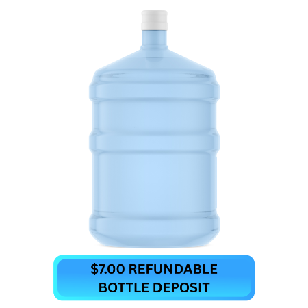 5 Gallon Purified - BPA Free Plastic Bottle