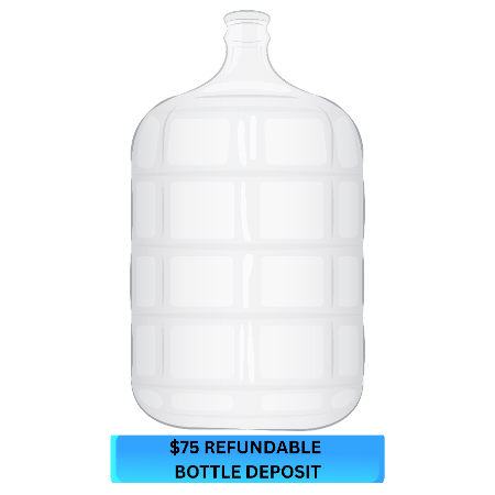 5 Gallon Alkaline - Glass Bottle