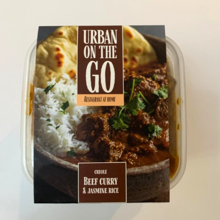 Urban On The Go - Creole Beef Curry & Jasmine Rice 400g