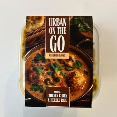 Urban On The Go - Chicken Curry & Herb Rice 400g