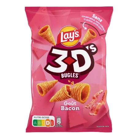 Lay's 3D's Bugles Bacon 150g