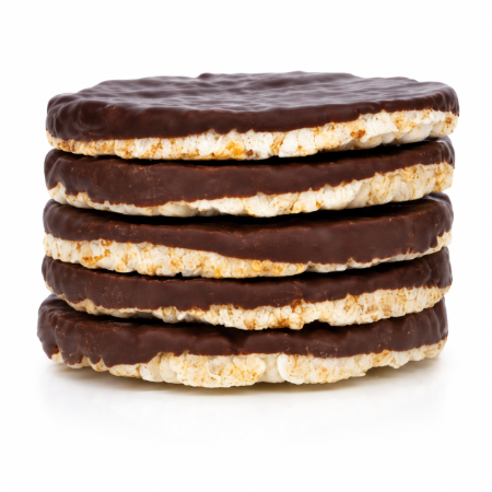 Damhert Gluten Free Rice Crackers Chocolate 100g.