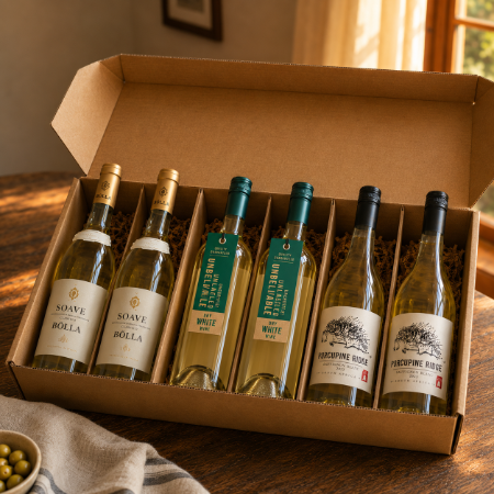 Budget White Wine Selection