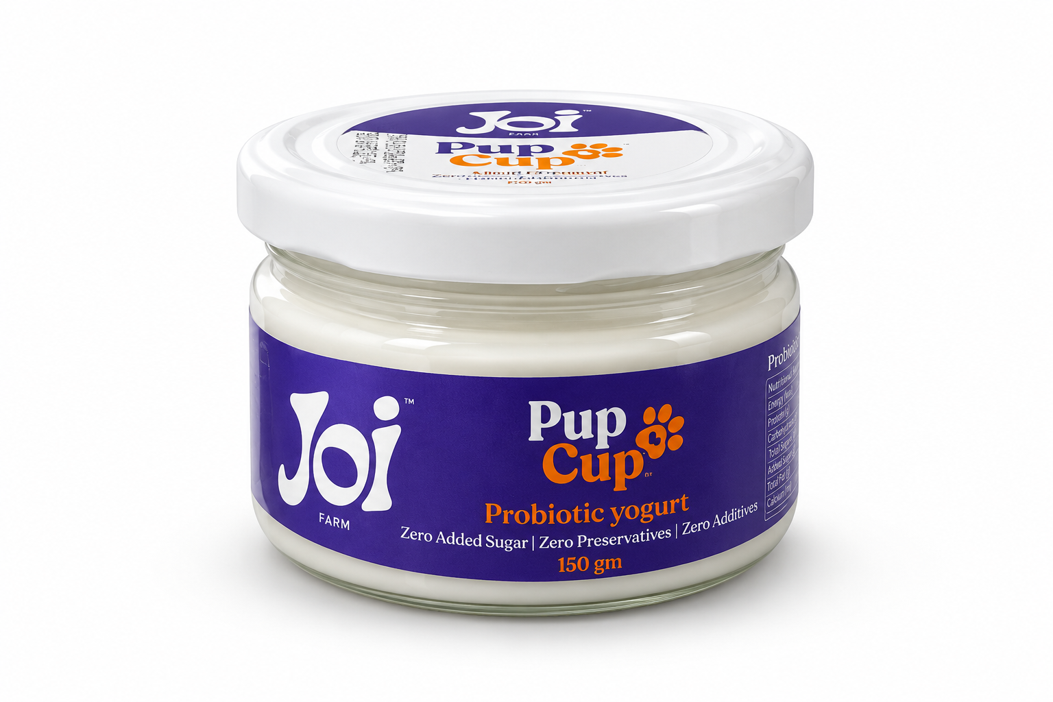 Pup Cup (Probiotic Yogurt -- Jar)