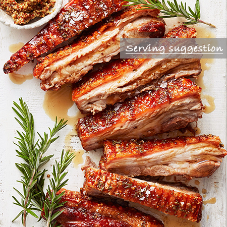 Sliced Pork Belly 1kg